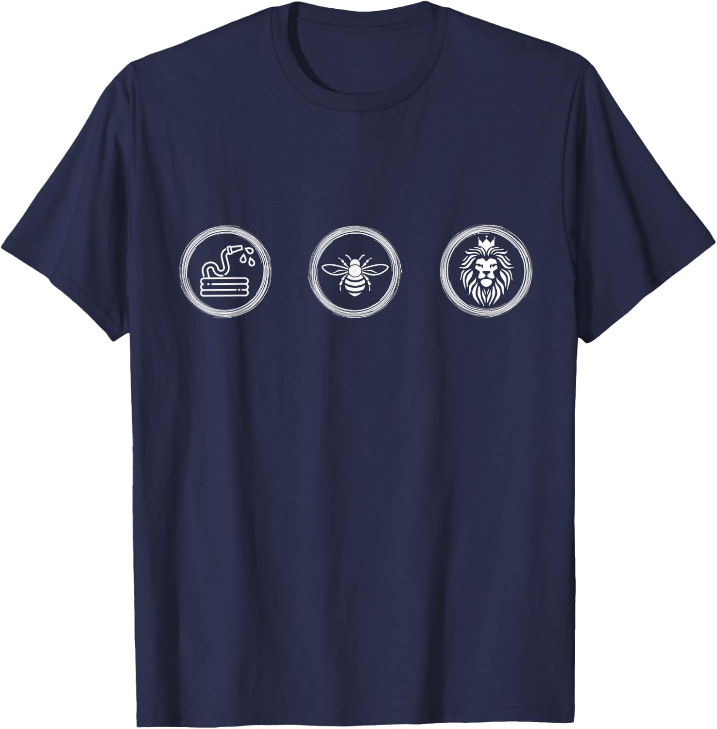 Hose bee lion T-Shirt - T-Shirt | Navy