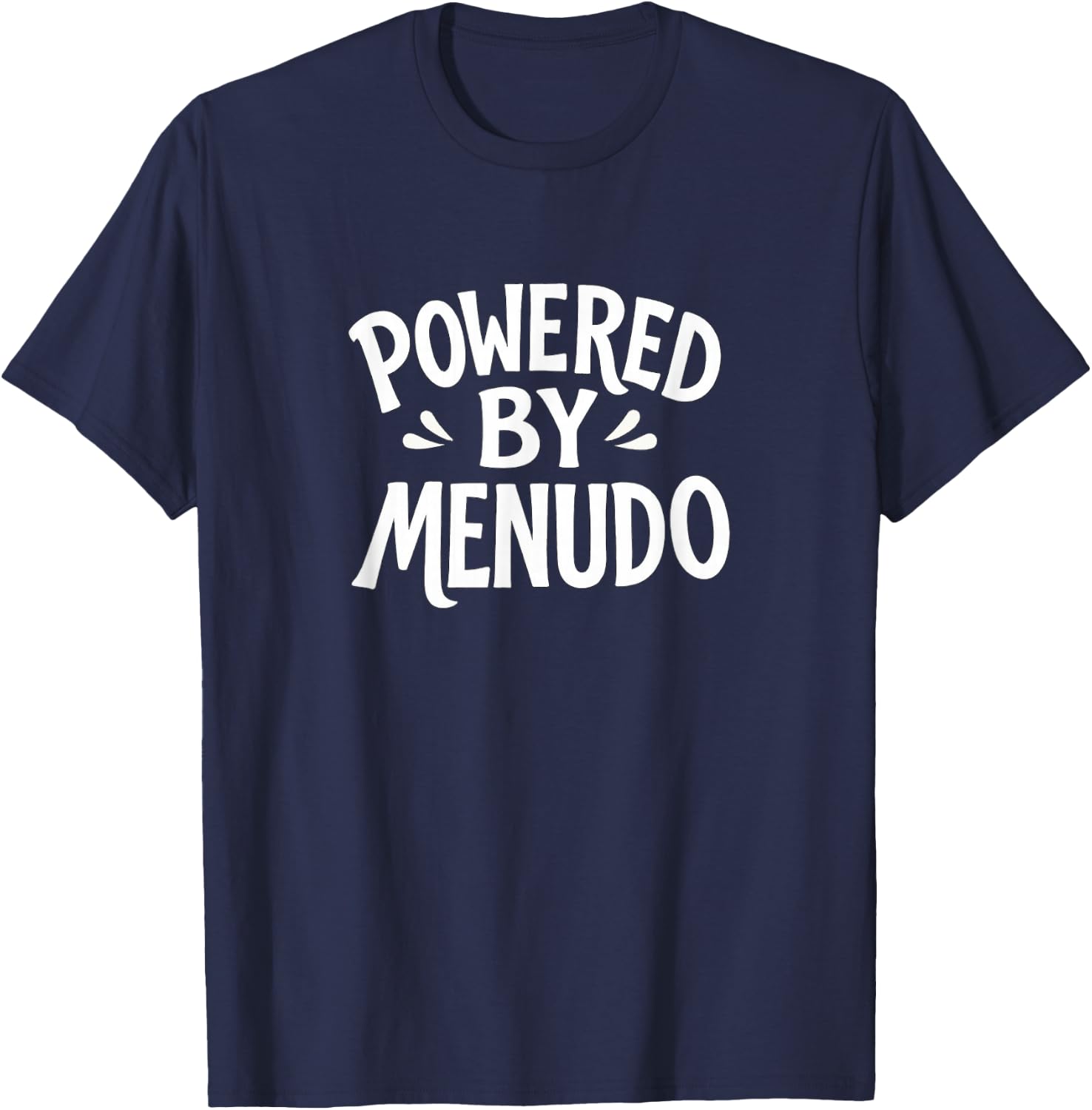 Powered By Menudo T-Shirt - T-Shirt | Navy