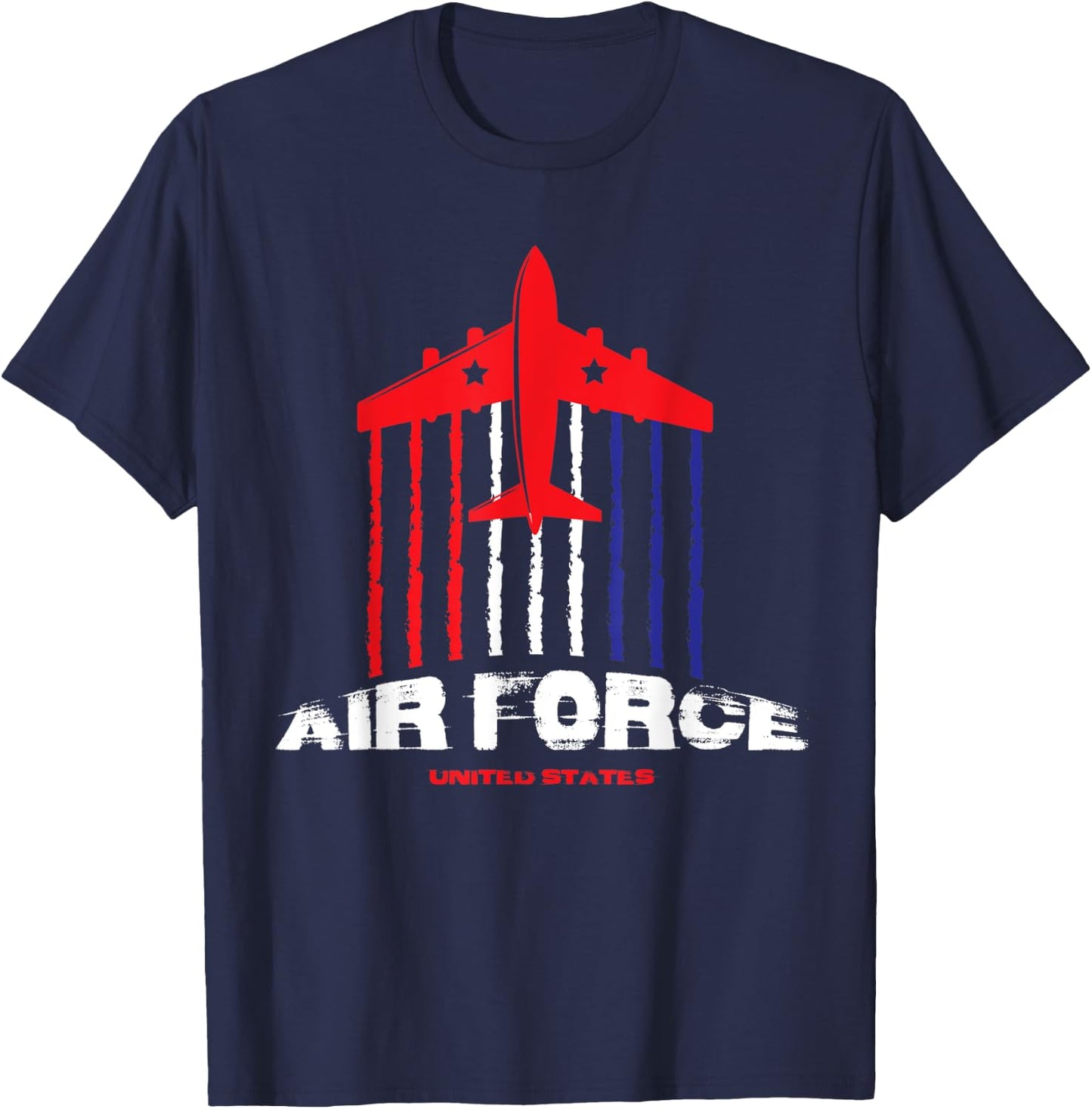 Air Force US Veterans 4th of July T shirt American Flag T-Shirt - T-Shirt | Navy