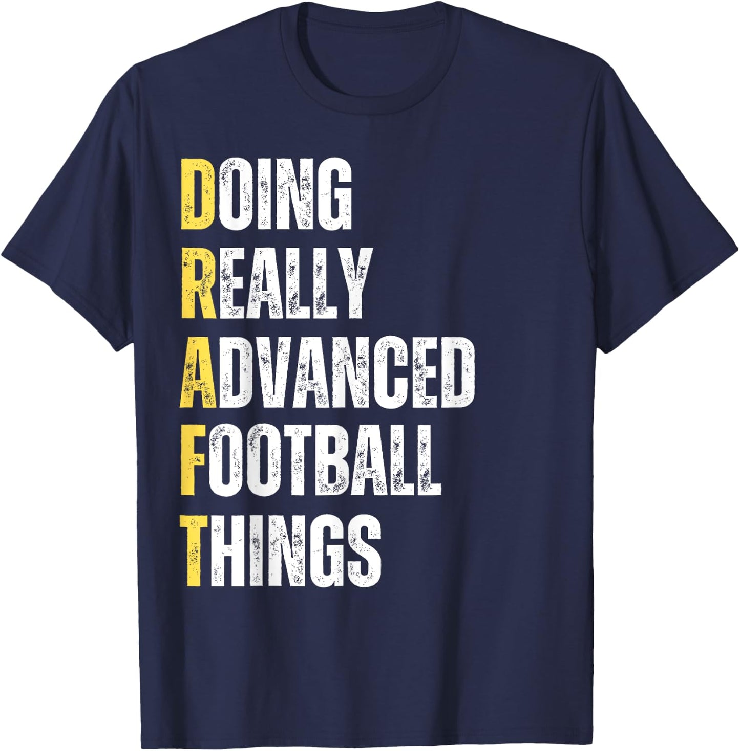 Draft Definition Funny Fantasy Football Draft Night Party T-Shirt - T-Shirt | Navy