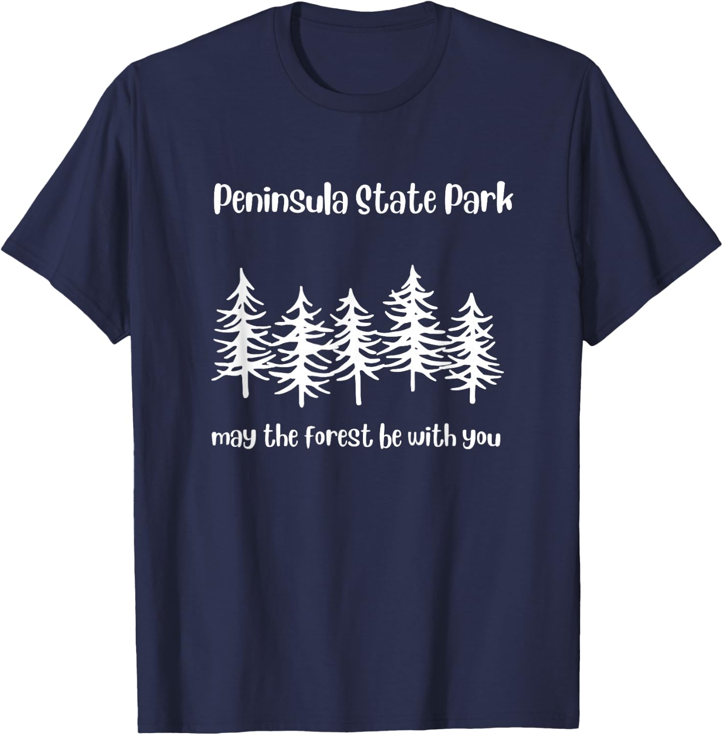 Wisconsin Peninsula State Park T-Shirt - T-Shirt | Navy