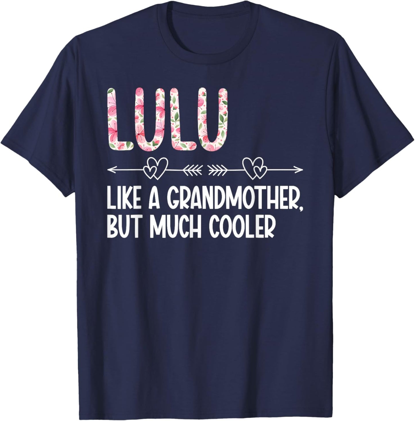 Lulu Definition Lulu Grandma Lulu Grandmother T-Shirt - T-Shirt | Navy