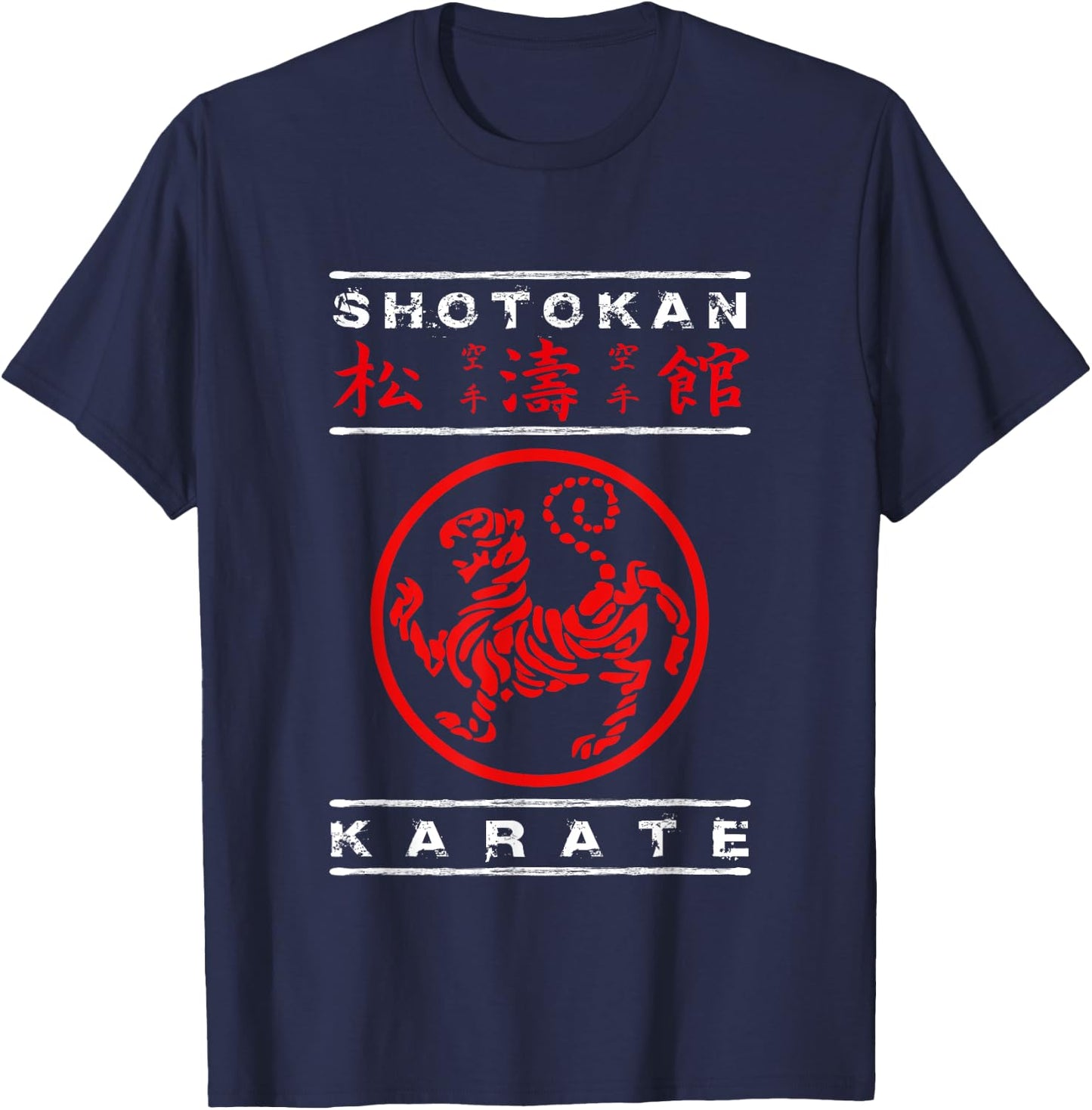 Shotokan Karate Martial Arts T-Shirt - T-Shirt | Navy