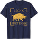Legio X Fretensis Boar Emblem Roman Legion T-Shirt - T-Shirt | Navy