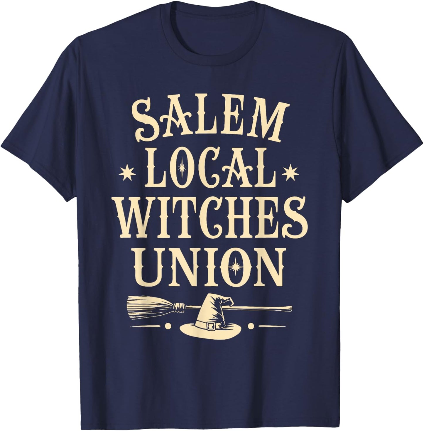 Salem Local Witches Union 1692 Witch Halloween T-Shirt - T-Shirt | Navy