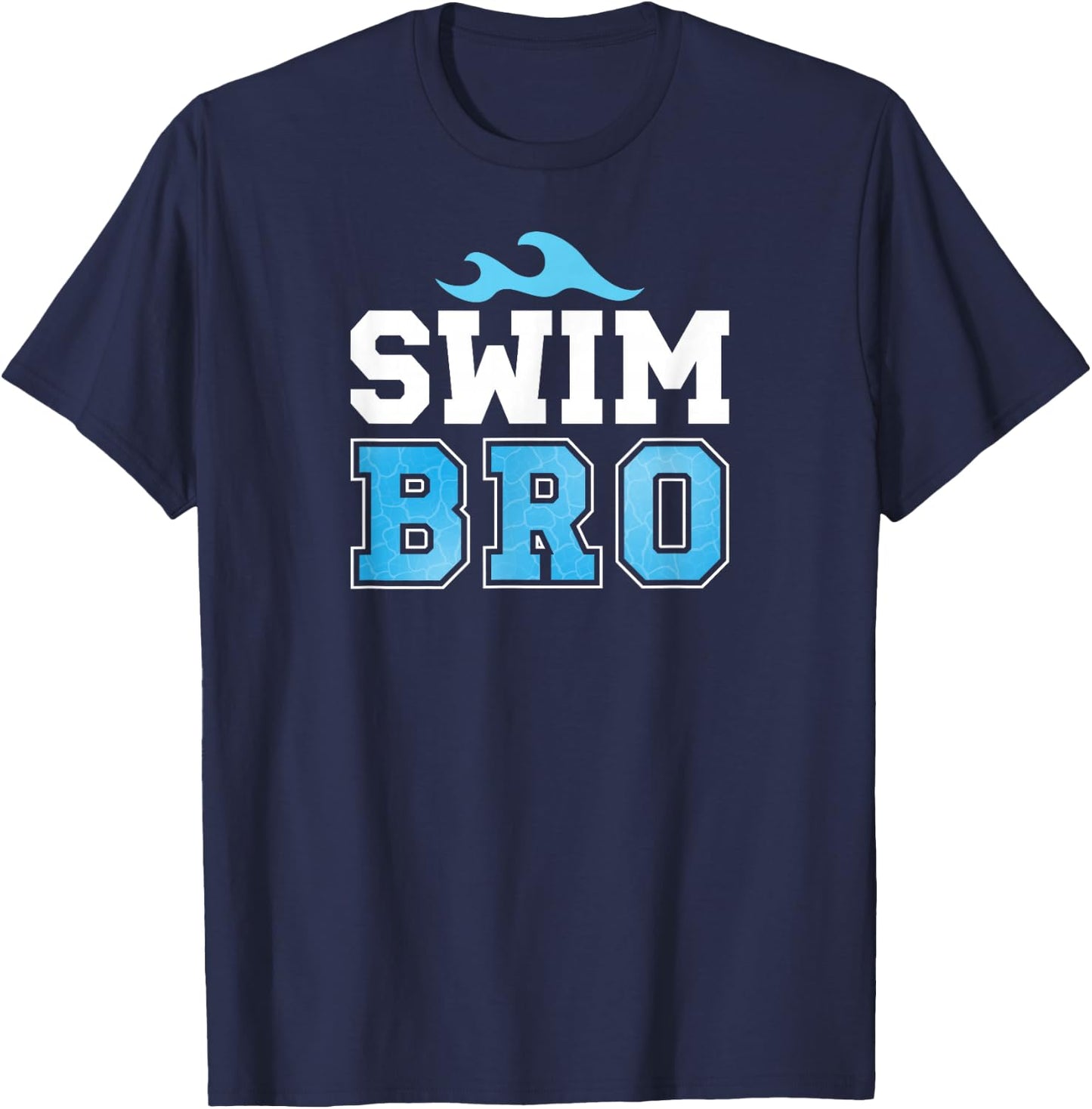 Swim Bro Swimming Brother Swim Brother Of A Swimmer Brother T-Shirt - T-Shirt | Navy