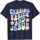 Mom Chasing Babies And Jesus Religious Christian Women T-Shirt - T-Shirt | Navy
