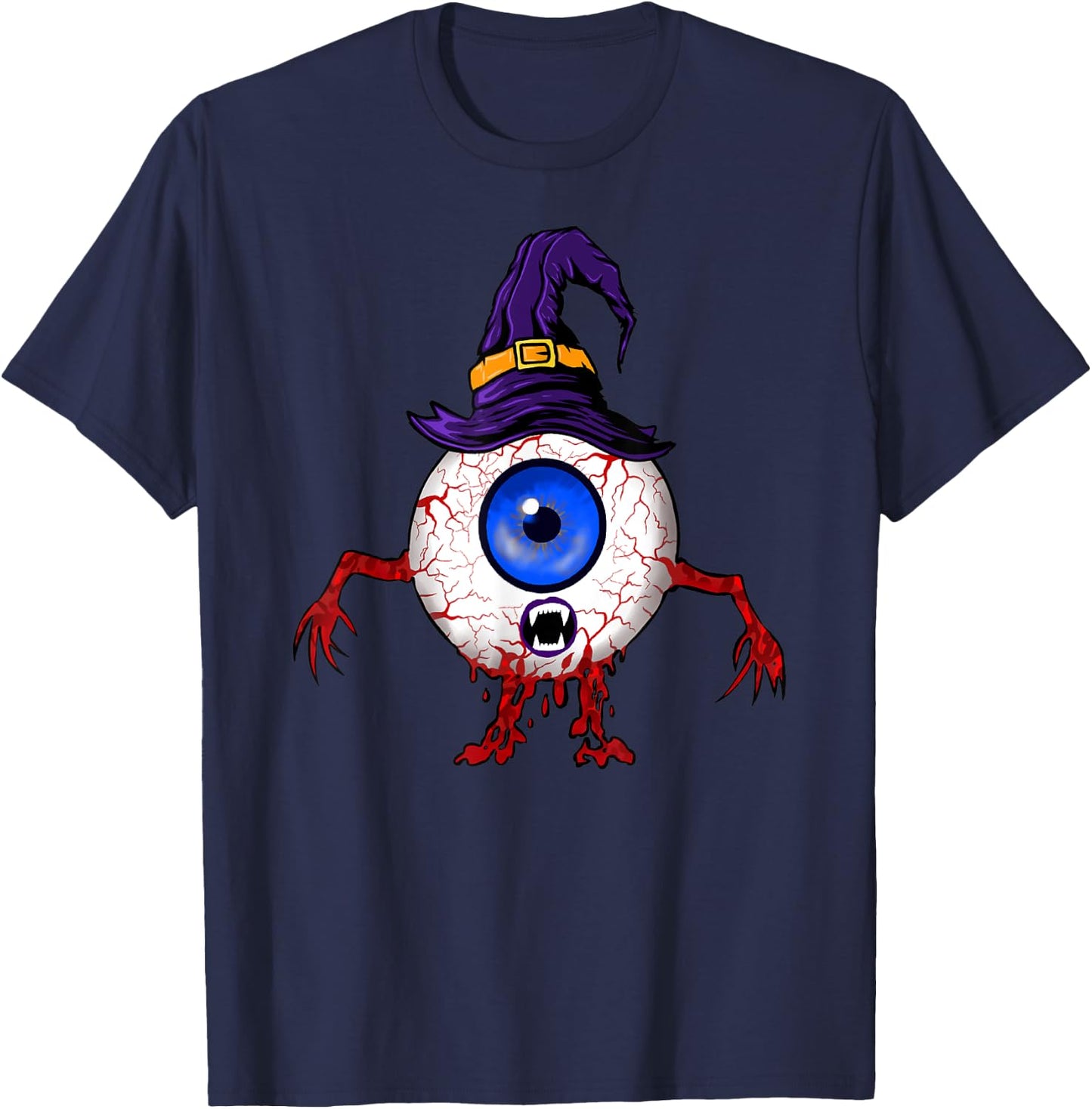 Scary Optometrist Costume Halloween Optometry Optometrist T-Shirt - T-Shirt | Navy