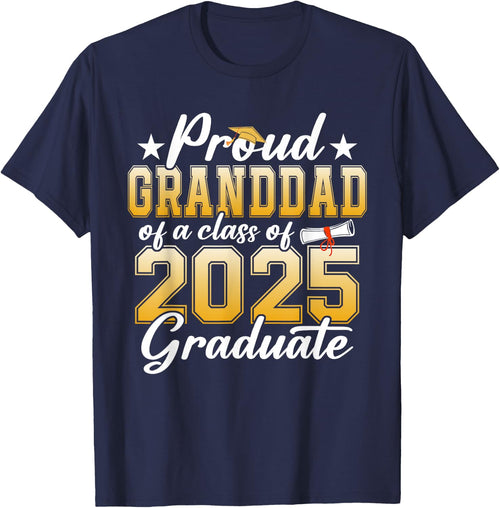 Proud Granddad Of A Class Of 2025 Graduate Senior Graduation