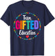 Team Gifted Education Teacher Back To School Appreciation T-Shirt - T-Shirt | Navy