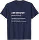 Art Director T-Shirt - T-Shirt | Navy