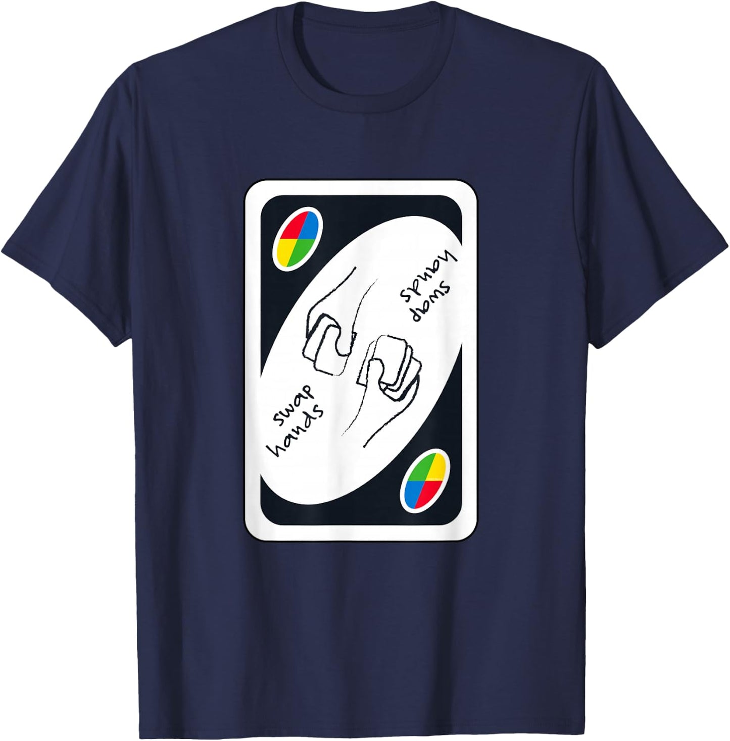 UNO - Swap Hands T-Shirt - T-Shirt | Navy