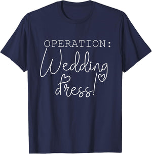 Operation Wedding dress T-Shirt - T-Shirt | Navy