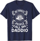 My Favorite People Call Me Daddio Vintage Men Father's Day T-Shirt - T-Shirt | Navy