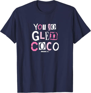 Mean Girls - You Go Glen Coco T-Shirt - T-Shirt | Navy