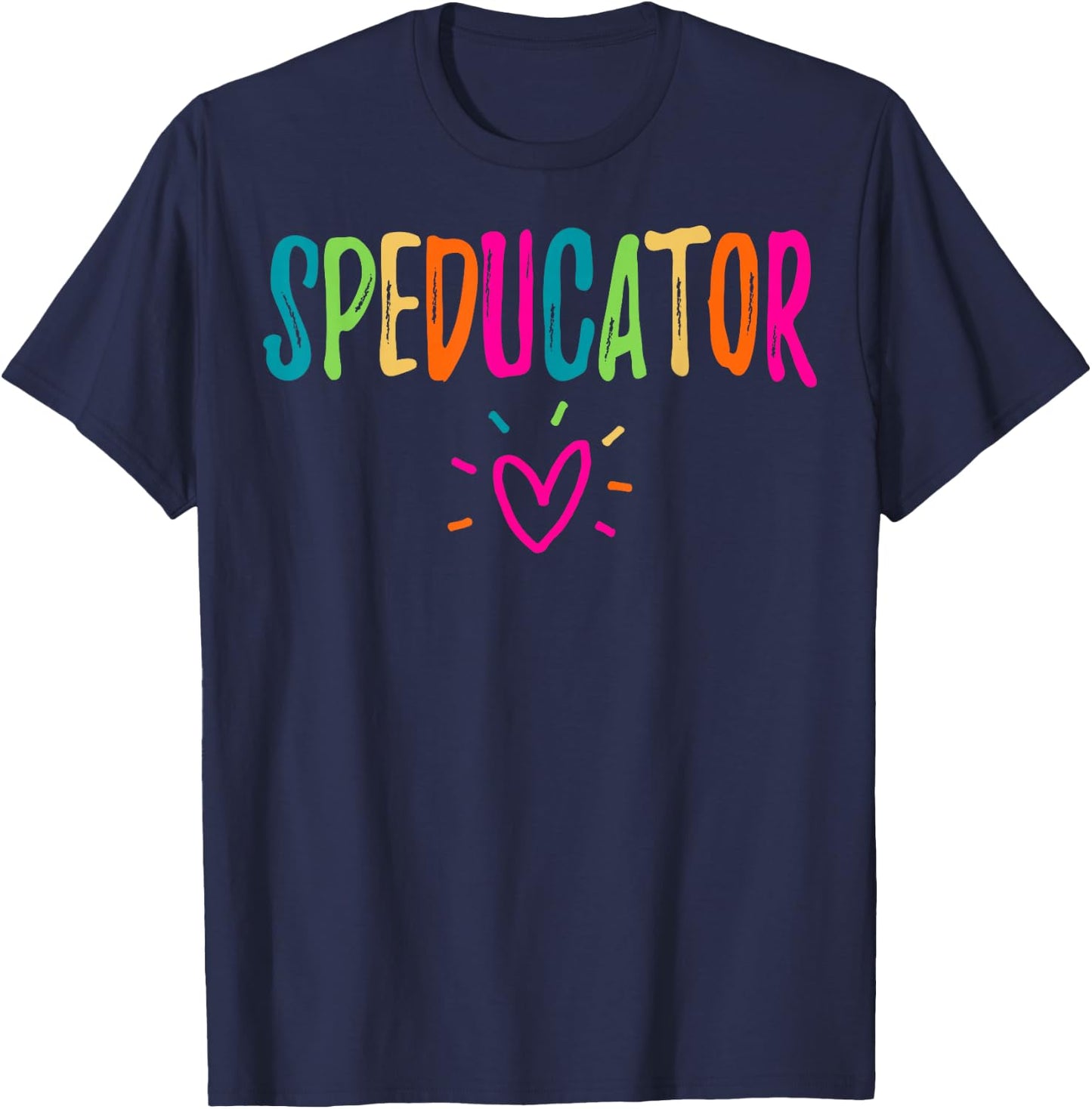 Speducator - Special Education Teacher SPED T-Shirt - T-Shirt | Navy