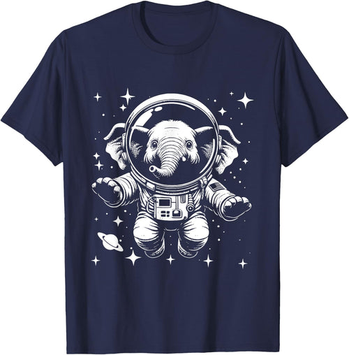 Elephant Dad Mom Space - Astronaut Elephant