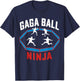 Gaga Ball Ninja Kids Team Sport Dodgeball Ball Game T-Shirt - T-Shirt | Navy