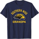 Southern Mississippi Golden Eagles Arched Grandpa T-Shirt - T-Shirt | Navy