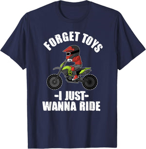 Funny Dirt Bike Gift Kids Off Road Motorcycle Lovers T-Shirt - T-Shirt | Navy