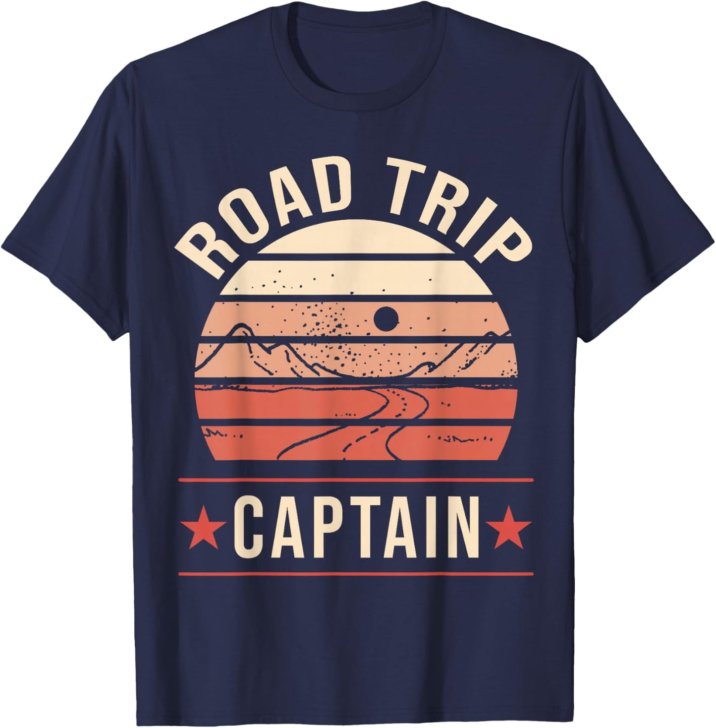 Road Trip Captain T-Shirt - T-Shirt | Navy