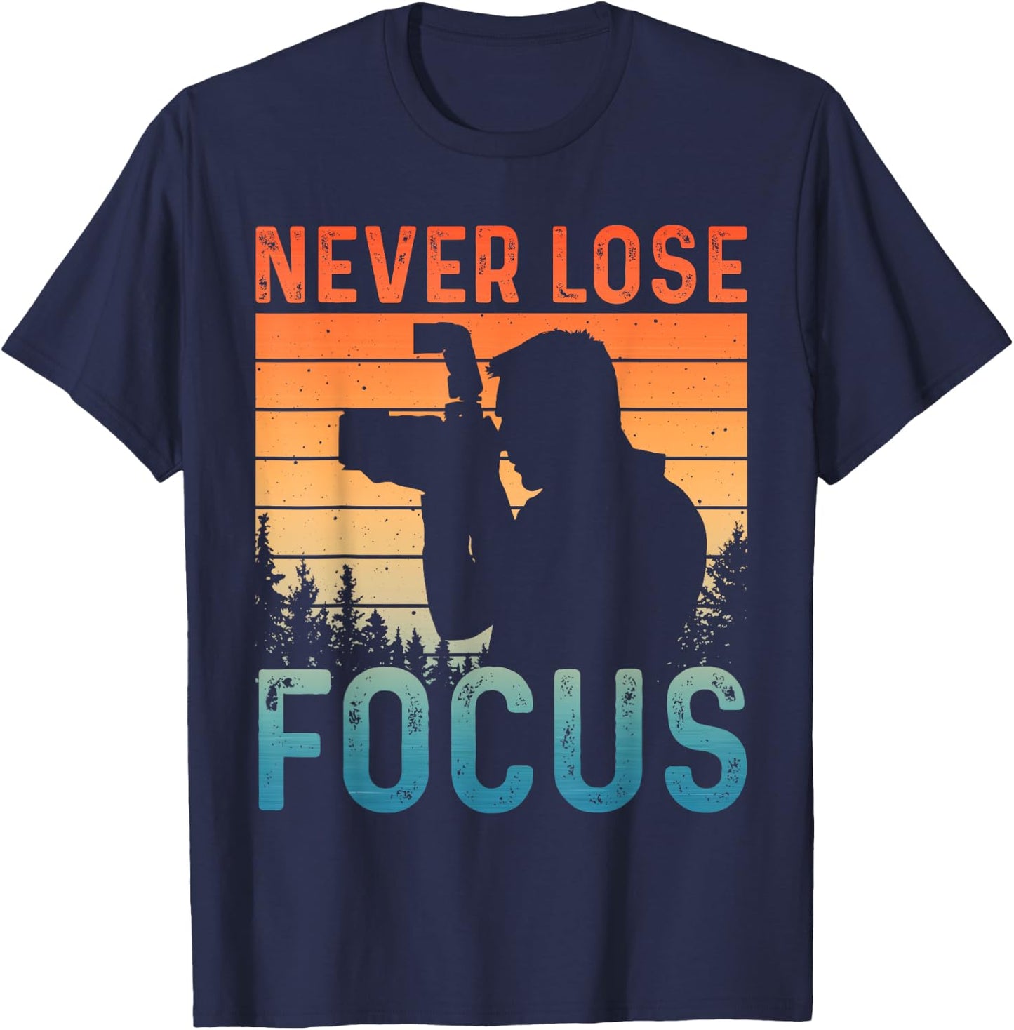 Cool Photography Design Women Camera Photographer T-Shirt - T-Shirt | Navy