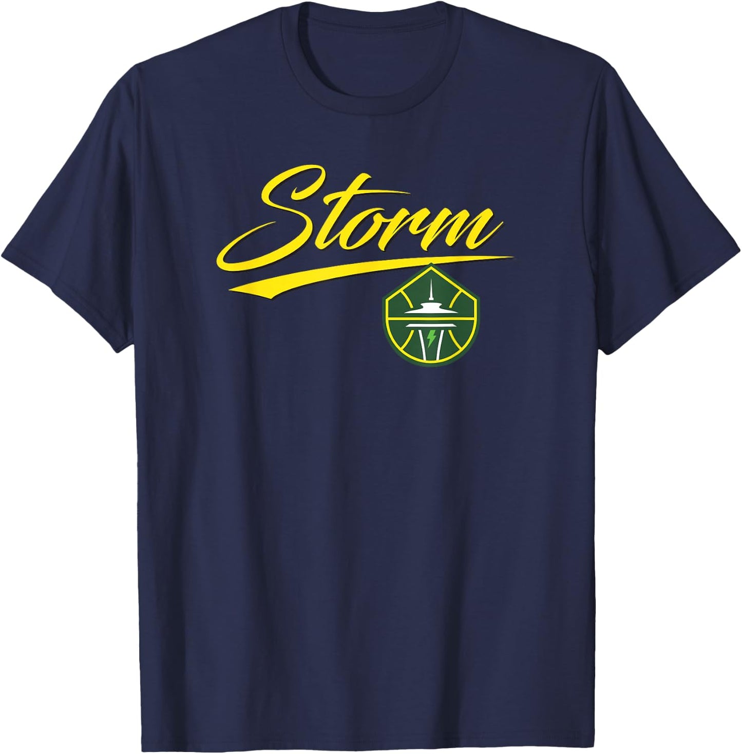 WNBA Seattle Storm Officially Licensed T-Shirt - T-Shirt | Navy