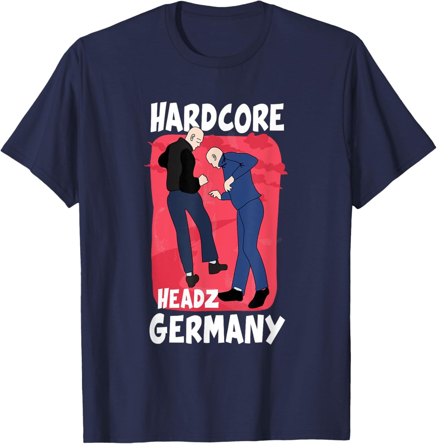 Uptempo Hardcore Festival Merch Gabber T-Shirt - T-Shirt | Navy