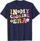 In My Cooking Era, Cute Groovy Cookers T-Shirt - T-Shirt | Navy