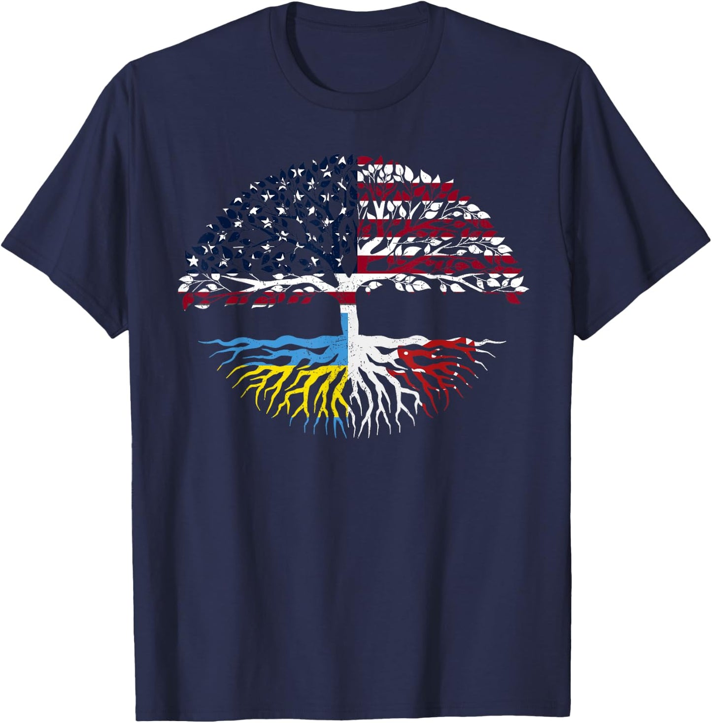 Rusyn Carpatho Slavic ethnic Carpathian diaspora Ruthenians T-Shirt - T-Shirt | Navy