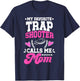Proud Trap Shooting Mom Trap Shooting Mother T-Shirt - T-Shirt | Navy