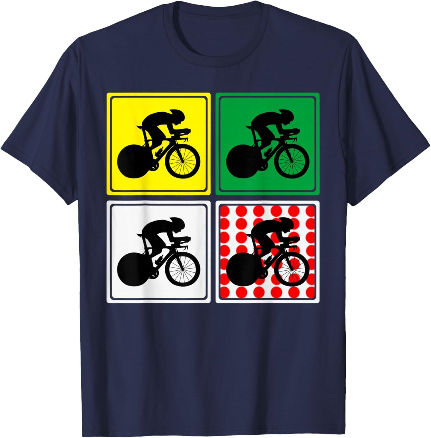 Paris Holiday France Tour Souvenir Cycling France Paris Tour T-Shirt - T-Shirt | Navy