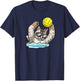 Water Polo Cat T-Shirt - T-Shirt | Navy