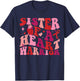 Sister Of A Heart Warrior T-Shirt - T-Shirt | Navy