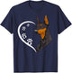 Doberman Pinscher Shirts Girls Kids Heart Cute T-Shirt - T-Shirt | Navy