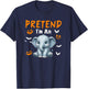 Pretend I'm An Elephant Halloween Costume Animal Lover Kids T-Shirt - T-Shirt | Navy