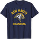University of New Haven UNH Chargers Arched Grandma T-Shirt - T-Shirt | Navy