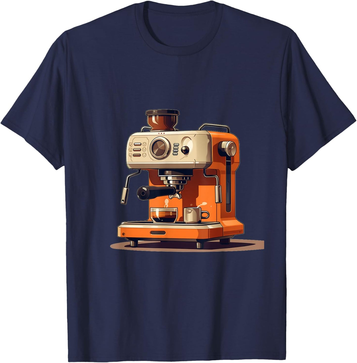 Professional Bean-to-cup coffee machine costume T-Shirt - T-Shirt | Navy