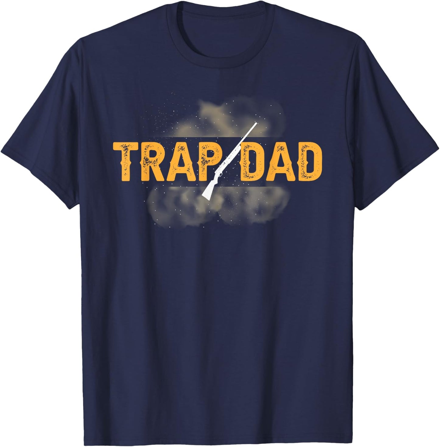 Trap Dad Trap Shooting Dad Trap Shooting Father T-Shirt - T-Shirt | Navy