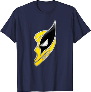 Marvel Studios Deadpool & Wolverine Best Friends Heart Right T-Shirt - T-Shirt | Navy