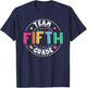 Team Fifth Grade Teacher Kids Back To School 5th Grade Squad T-Shirt - T-Shirt | Navy