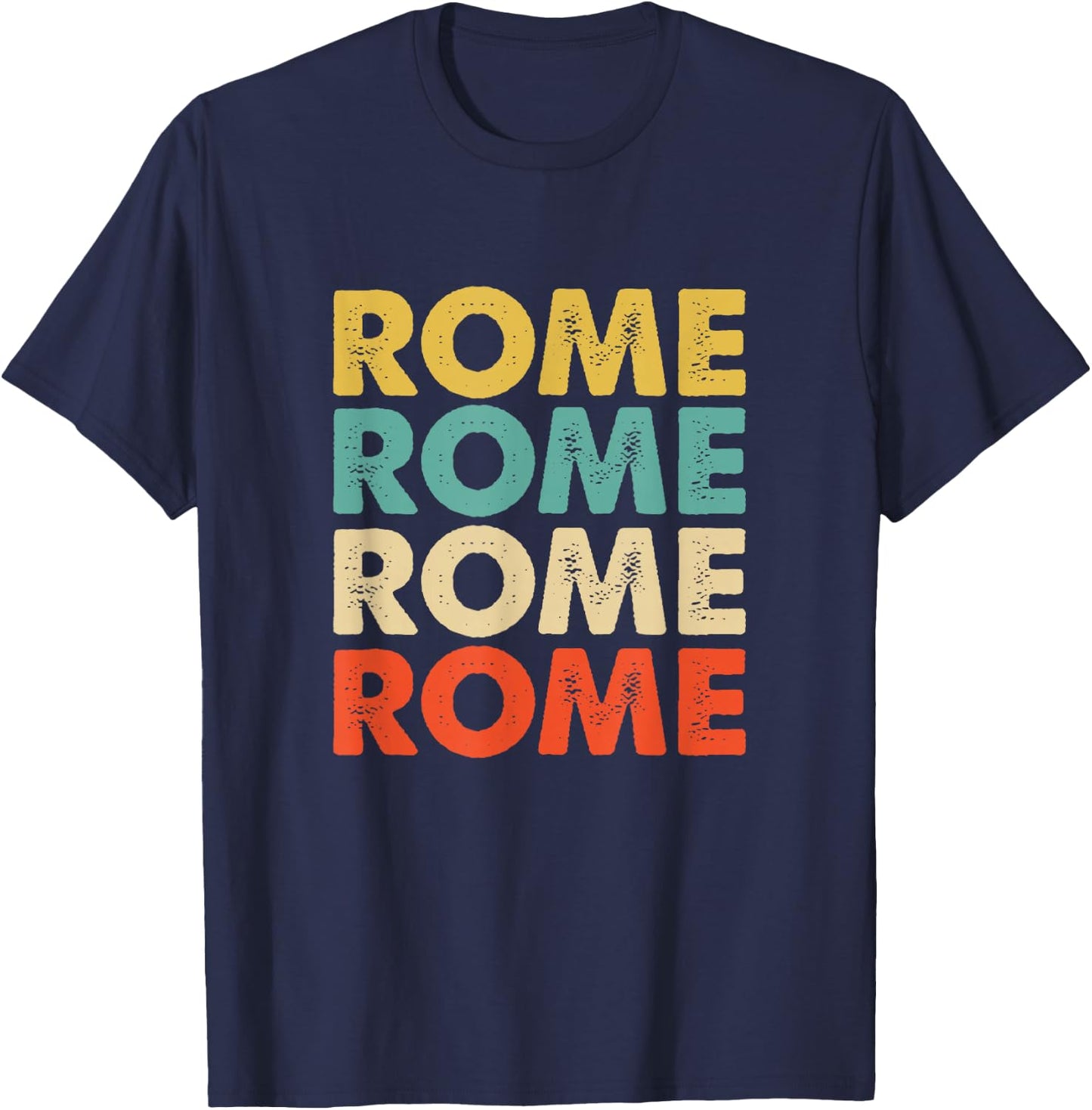 Rome Italy T-Shirt - T-Shirt | Navy