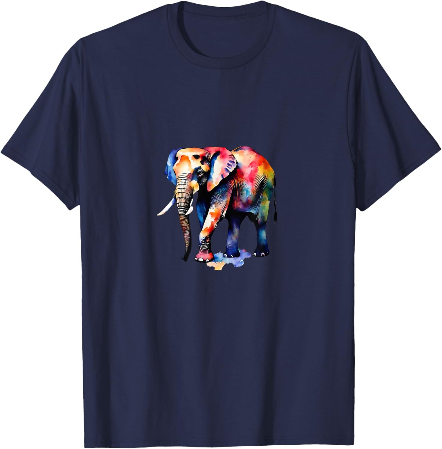 Elephant Lover's World Elephant Day - Support Wildlife T-Shirt - T-Shirt | Navy