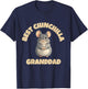 Chinchilla Granddad: The Best Ever T-Shirt - T-Shirt | Navy