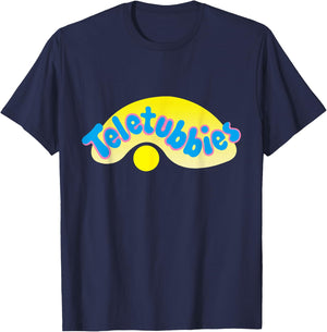 Teletubbies Adult T Shirt - Logo T-Shirt - T-Shirt | Navy