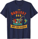 The Dadliest Dad Who Ever Dadded Funny Toolbox Fishing T-Shirt - T-Shirt | Navy