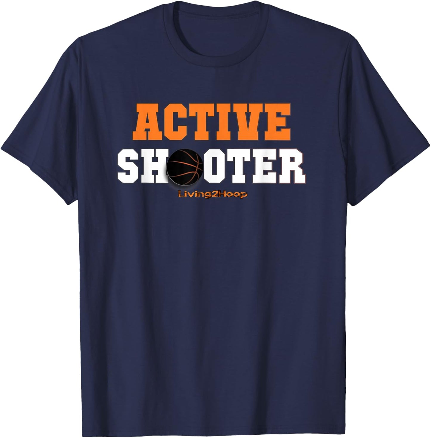 Shooters Shoot Basketball Clothing playing basketball sports T-Shirt - T-Shirt | Navy