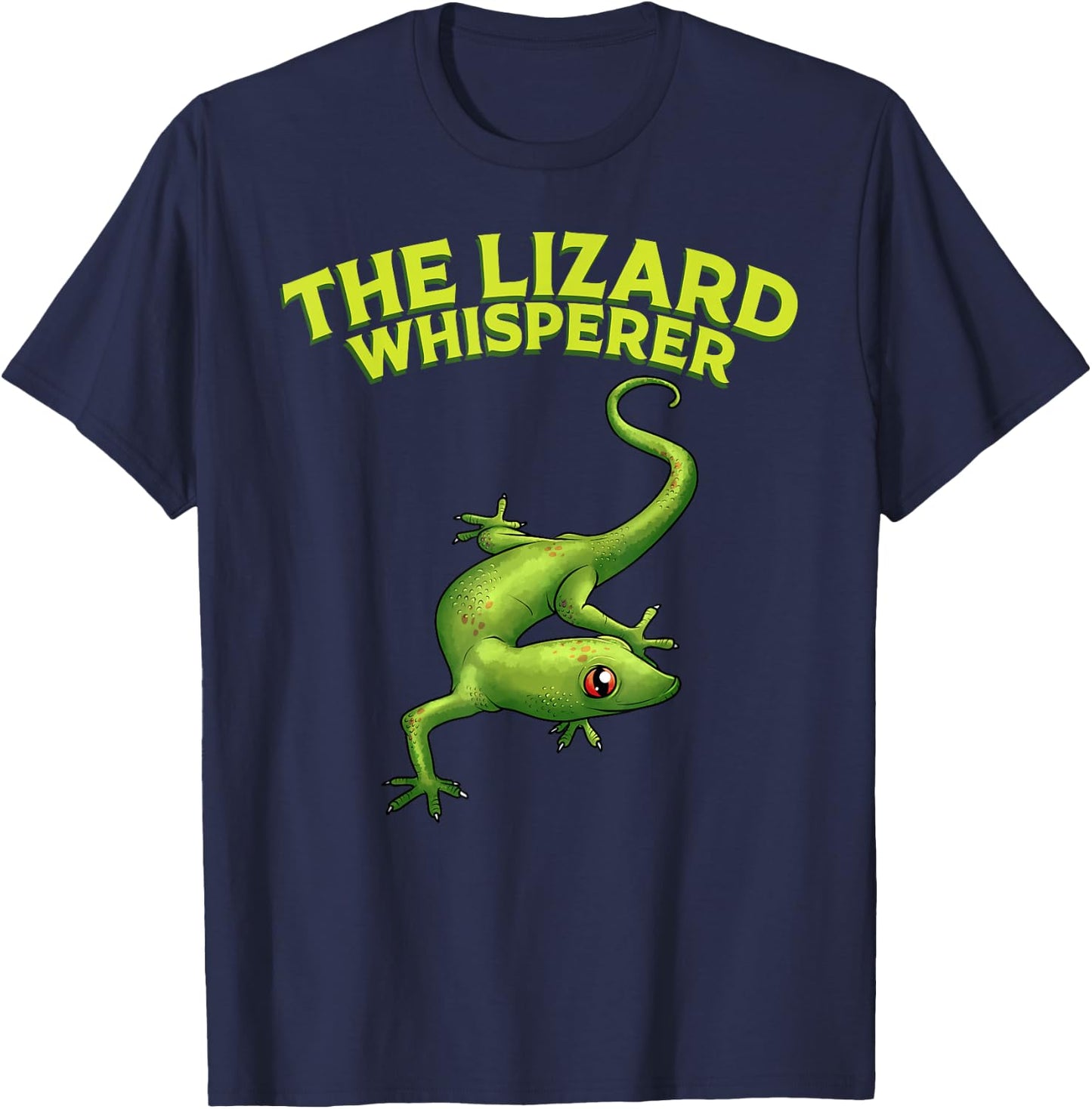 Cool Lizard Whisperer Gift Boys Girls Kids Reptile Lover T-Shirt - T-Shirt | Navy