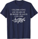 Celebrating 650 Years Of Bubonic Plague T-Shirt - T-Shirt | Navy