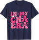 Groovy Shirt in My CNA Era Nurse Certified Nursing Assistant T-Shirt - T-Shirt | Navy